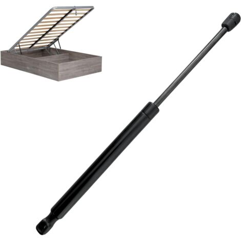 Vérin à gaz 1000N pour coffre de lit – Entraxe 415mm – Système de fixation rapide – Compatible avec lits conteneurs – Evotrade