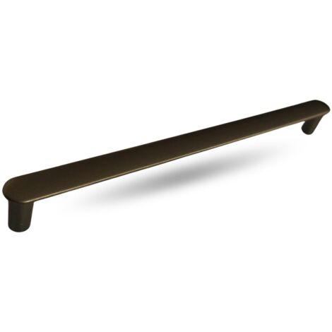 NAVARRO AZORÍN Poignée En Aluminium Pour Meubles, Tiroirs et Armoires, Cuisine et Salle De Bain, Design Élégant, Made In Spain, RHONE 207 mm Bronze Alfa