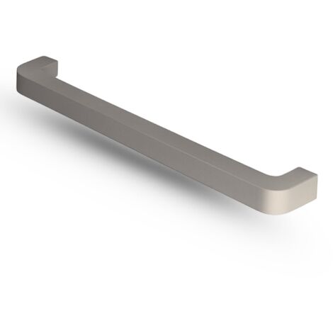 NAVARRO AZORÍN Poignée En Zamac Pour Meubles, Tiroirs et Armoires, Cuisine et Salle De Bain, Design Élégant, Made In Spain, 204 mm Nickel Velvet