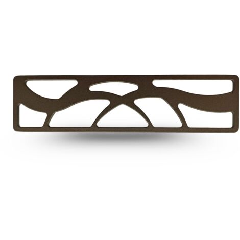 NAVARRO AZORÍN Poignée En Aluminium Pour Meubles, Tiroirs et Armoires, Cuisine et Salle De Bain, Design Élégant, Made In Spain, REIHN 125 mm Bronze Alfa