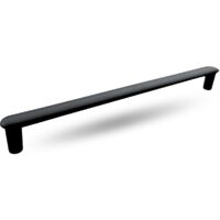 NAVARRO AZORÍN Poignée En Aluminium Pour Meubles, Tiroirs et Armoires, Cuisine et Salle De Bain, Design Élégant, Made In Spain, RHONE 207 mm Noir Cobalt