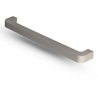 NAVARRO AZORÍN Poignée En Zamac Pour Meubles, Tiroirs et Armoires, Cuisine et Salle De Bain, Design Élégant, Made In Spain, 204 mm Nickel Velvet