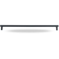 NAVARRO AZORÍN Poignée OVAL en Zamak, Design Élégant Made in Spain, Idéale pour Meubles, Tiroirs, Cuisines et Salles de Bain (Longueur 236 mm, Couleur Noir Cobalt)