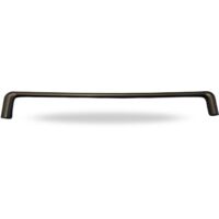 NAVARRO AZORÍN Poignée Delgot En Zamac, Design Élégant Made In Spain, Idéale Pour Meubles, Tiroirs, Cuisines Et Salles De Bain (Longueur 234 Mm, Couleur Bronze Alpha)
