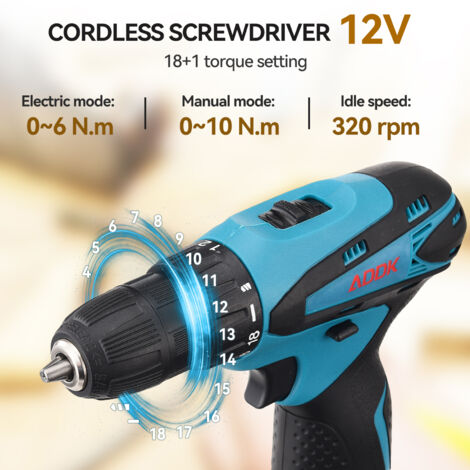10 Moteurs De Perceuse Électrique 8V 12V 14.4V - RS550 9 Dents Et 12 Dents (12V 9 Dents)