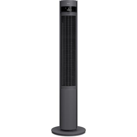 Duux Elevate – Ventilateur Colonne Silencieux avec Ioniseur – 26 Vitesses & Mode Nuit Intelligent – Gris (1/5)