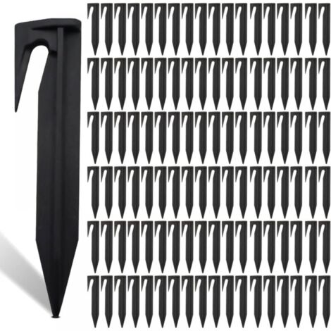 Bobine Fil Robot Tondeuse 120 Pièces Piquet Fil Robot Tondeuse, Piquets De Fixation Pour Câbles Piquet Cloture Electrique