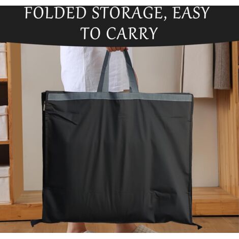 Housses Vêtements YSWOVUO | Lot De 2 | 180x60cm | Avec Fenêtre | Pliable | Protection Poussière