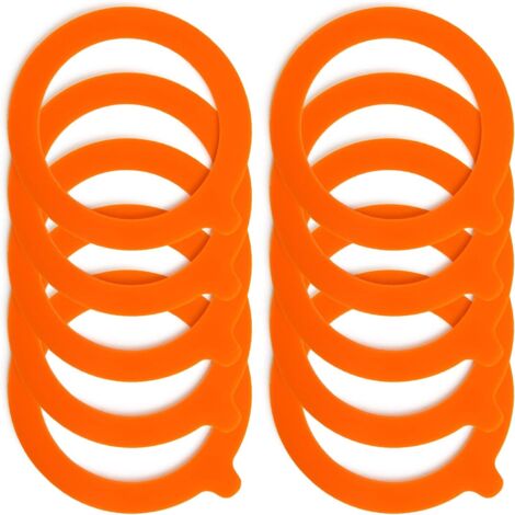 20 Joints En Silicone Pour Bocaux Conserves - Étanches, 97x70mm, Pour Aliments Frais