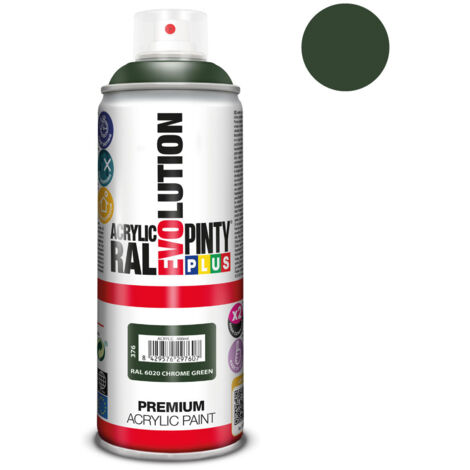 Pintura en spray pintyplus evolution 520cc ral 6020 chrome green (1/2)