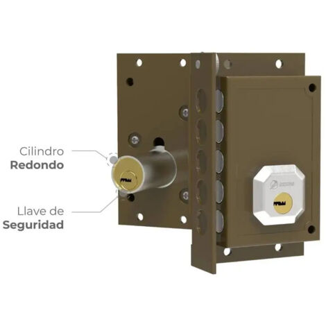 CERRADURAS DE SOBREPONER DERECHA SIN TIRADOR C922 DR C-C922D DORCAS