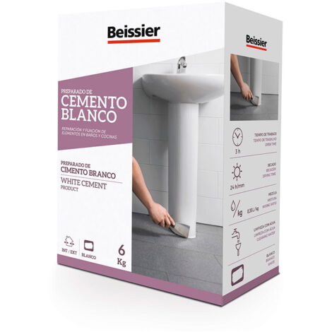 Beissier cemento blanco 6kg 70163-001