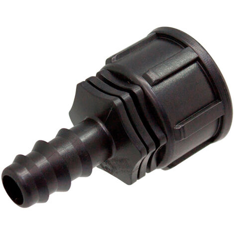 Adaptador Hembra Polipropileno 16x3/4" Negro Tratamiento AntiUV Blue Bird (1/5)