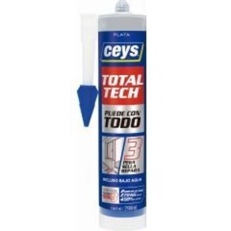 CEYS TOTAL TECH PLATA CARTUCHO 290ml 507126