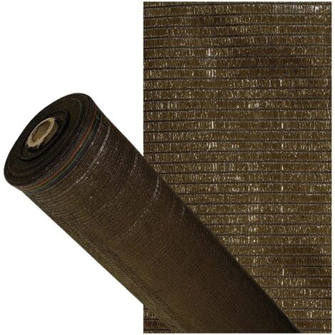 ROLLO DE MALLA DE OCULTACION COLOR MARRON 90gr 1,5x50m EDM