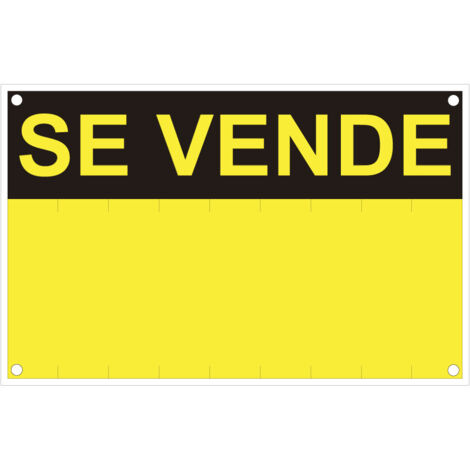ROTULO SE VENDE (PVC 0.4mm) 45x70cm NORMALUZ