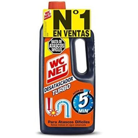 Wc net® turbo desatascador promo 50% gratis 1l ref. 6312560