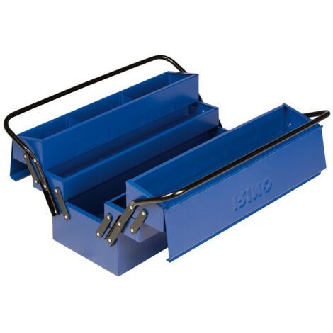 CAJA PORTAHERRAMIENTAS 2 ASAS Y 5 BANDEJAS 500x210x245mm 902131 IRIMO