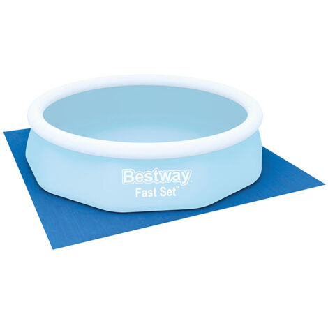 Suelo protector para piscinas desmontables Bestway 335 x 335 cm (1 unidad) (1/3)