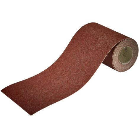 ROLLO DE PAPEL ABRASIVO ADHESIVO, GRANO 80, 4m x 115mm 1740000 WOLFCRAFT