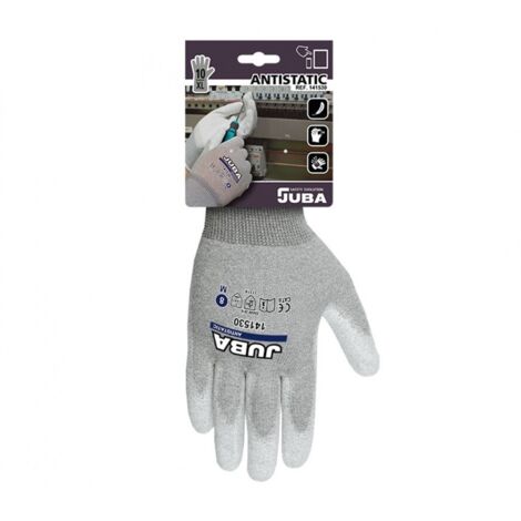 GUANTE ANTIESTÁTICO NYLON/FIBRA DE CARBONO TALLA 10 JUBA