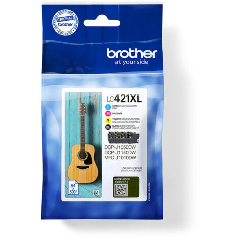 Cartucho de Tinta Original Brother LC-421XLVAL Multicolor