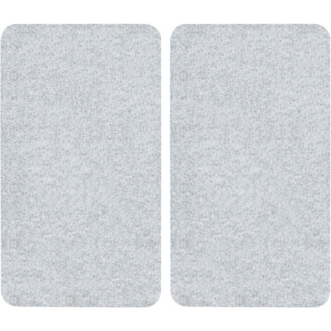 Placas cobertoras de vidrio transparente 2 unid. 2712800100 wenko