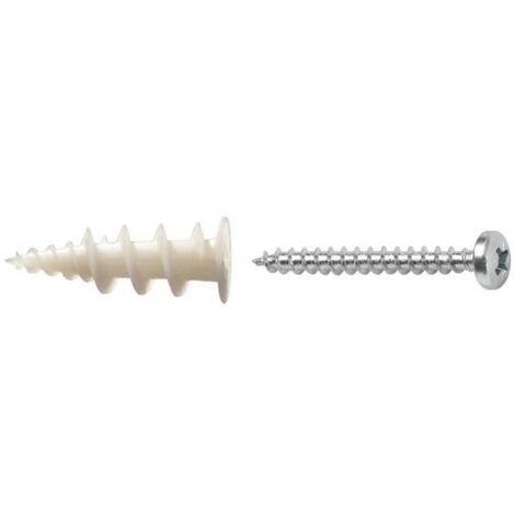 CAJA 50 unid. TACO NYLON + TORNILLO Ø3-4.5x40mm GKD CELO