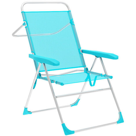 Silla Plegable Marbueno Aguamarina 59 x 97 x 61 cm
