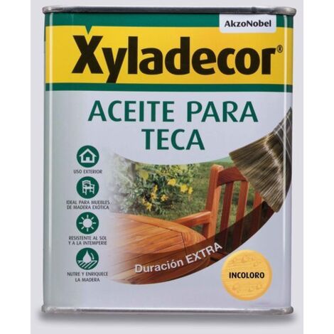 XYLADECOR ACEITE INCOLORO PARA TECA 0,750L 5089084