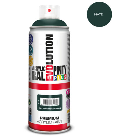 Pintura en spray pintyplus evolution 520cc ral 6005 matt moss green (1/2)