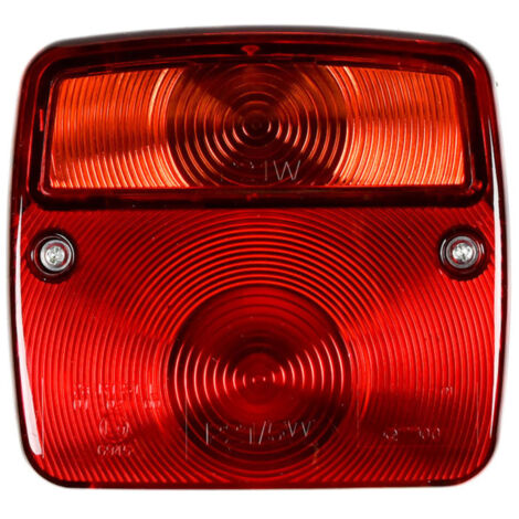 Luz trasera para remolque/caravana 12v 10,4x9,75x5cm