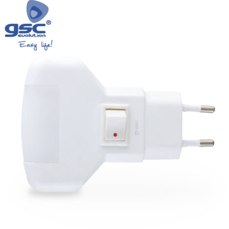 Luz de Noche con Interruptor 1W 230V - Blíster GSC 001300034