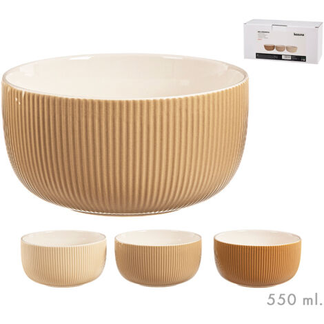 Bol de 550ml terracota colores surtidos kozina (1/2)