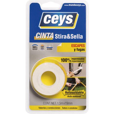 CEYS STIRA & SELLA BLANCO 1,5m x 19mm. 507802