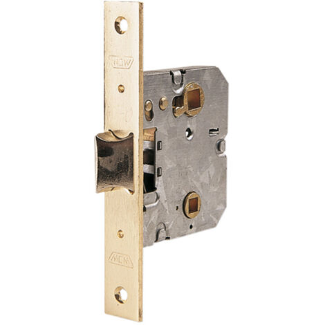 Picaporte de embutir en madera para cerraduras de paso o condena. 1419-2-50 mcm
