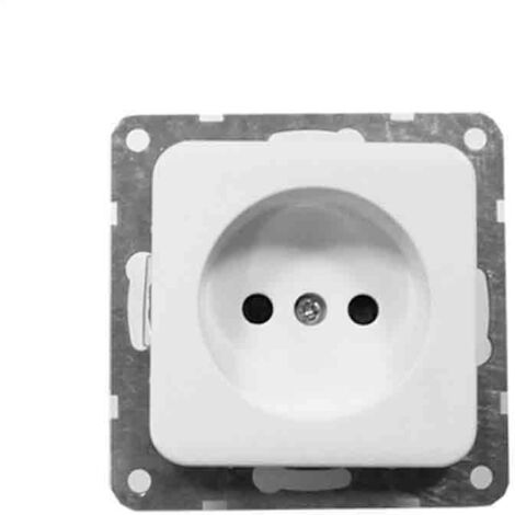 Base 10-16a empotrar serie term blanco 70x35x70mm (bolsa blister) (1/2)