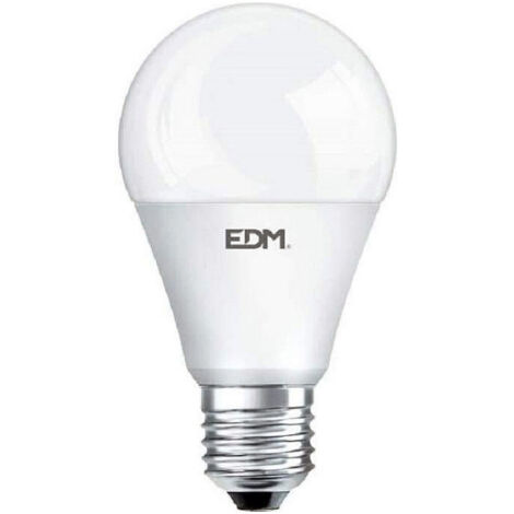 Bombilla standard led e27 20w 2100lm 4000k luz dia ø6,5x12,4cm edm