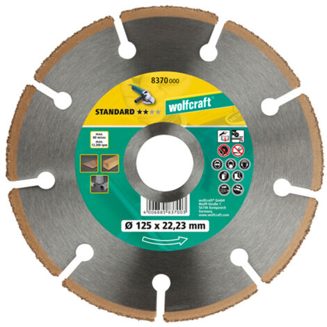Disco corte ct standard ø115mm 8369000 wolfcraft (1/5)