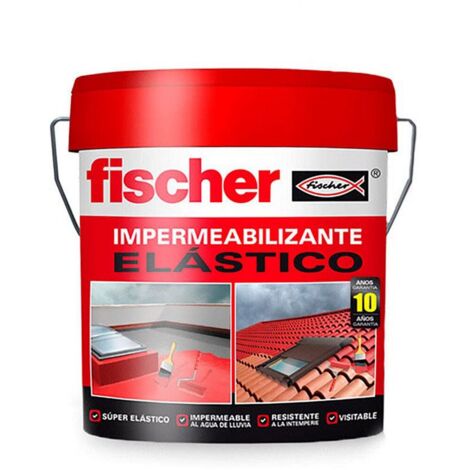 Impermeabilizante elastico 4l blanco 548552 fischer