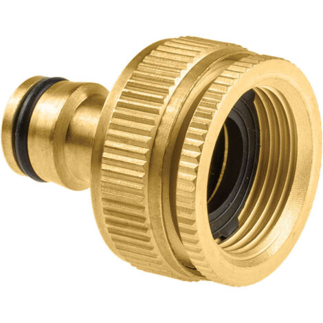 Conector Rápido Latón Rosca Hembra 3/4Pulg 1Pulg Adaptador Grifo Riego Cellfast (1/2)