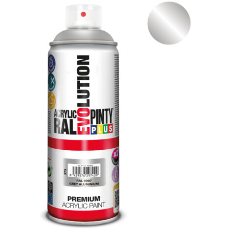 Pintura en spray pintyplus evolution 520cc ral 9007 grey aluminium (1/2)