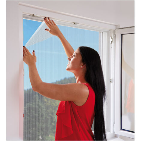 Mosquitera malla con velcro incluido blanca 130x150cm EDM 75885