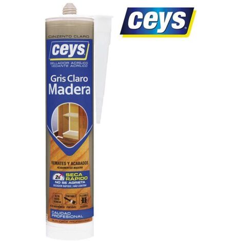 Sellador madera gris claro cartucho