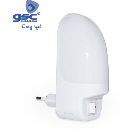 Luz de Noche LED con Interruptor 1W 230V - Blíster GSC 001301229