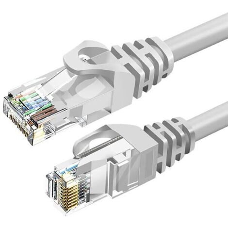 Cable de red RJ45 UTP Cat.6 5m – Conector de alta velocidad – Ideal para redes de datos y transmisión de video – Nano Cable (1/5)