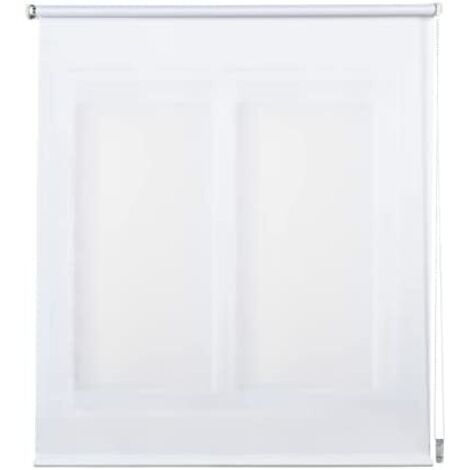Estor enrollable clip&fix 75x180cm blanco nieve cintacor - storplanet (1/5)