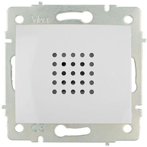 Solera – Zumbador 230V 50Hz 30W – Sonido potente para alarmas y avisos – Instalación sencilla en interiores y exteriores (1/2)