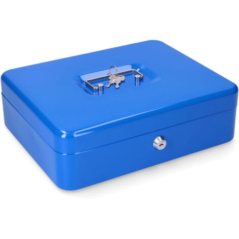Caja de caudales Micel CFC09 M13400 Azul Acero 30 x 24 x 9 cm 300 x 240 x 90 mm (1/4)