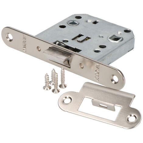 Picaporte Condena Acero 135x75x20mm 47mm Níquel Satinado Blíster Tornillos Incluidos PCT01 Micel (1/3)